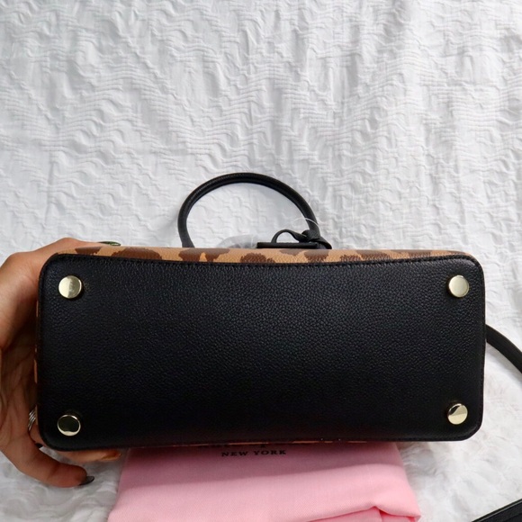 Kate Spade New York Margaux Leopard Print Satchel - Picture 11 of 13